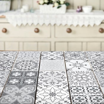 Set 24 autocolante pentru mobilă ambiance cerena, 10 x 10 cm