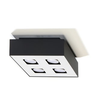 Plafonieră nice lamps hydra 4 black