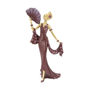 Statuetă decorativă mauro ferretti venice, mov