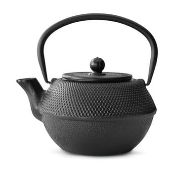 Ceainic din fontă cu infuzor bredemeijer jang, 1,2 l, negru
