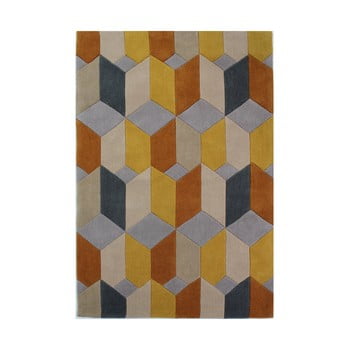Covor flair rugs infinite scope ochre, 120 x 170 cm