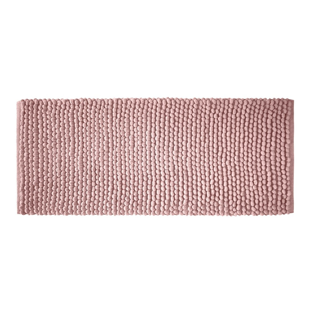Růžová koupelnová předložka 50x120 cm Aspen Bobble – Bianca