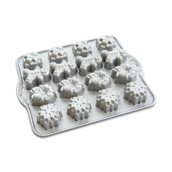 Formă pentru 16 mini prăjituri nordic ware festive, 0,7 l
