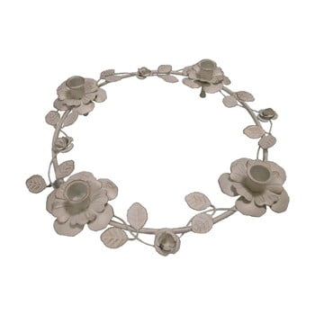 Suport pentru lumânări antic line four flowers