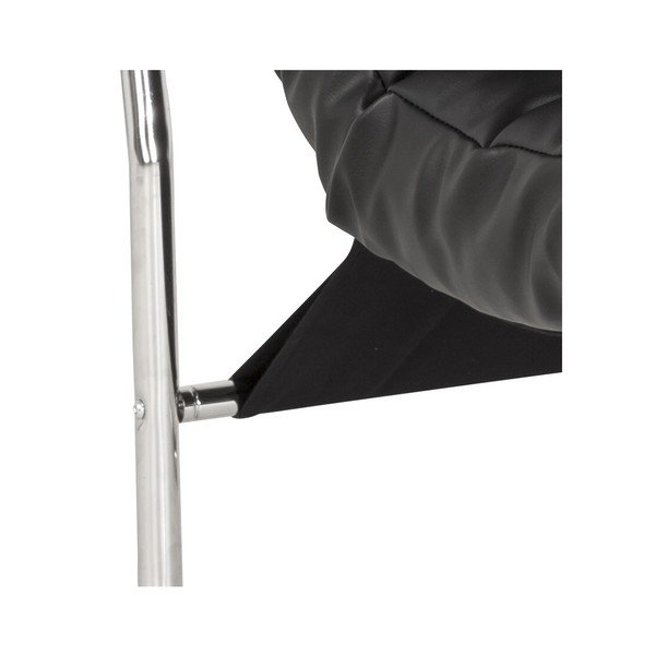 Černé křeslo Kokoon Boudoir