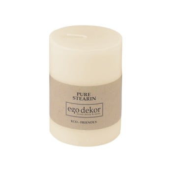 Lumânare baltic candles eco, înălțime 10 cm, crem