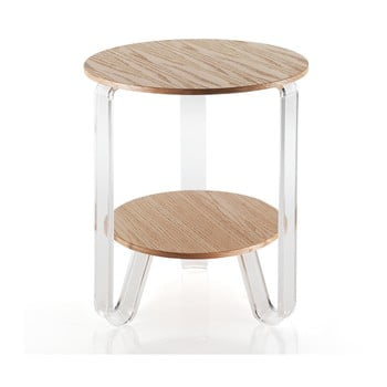 Măsuță de cafea tomasucci poole, ⌀ 48 cm, natural