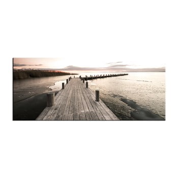 Tablou styler glasspik jetty, 50 x 125 cm