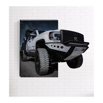 Tablou de perete 3d mosticx moto, 40 x 60 cm