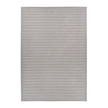 Covor reversibil narma nehatu silver, 200 x 300 cm, gri deschis
