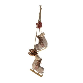 Decorațiune suspendată antic line ice skate nature