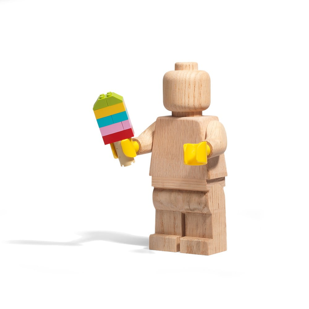 Dětská figurka z dubového dřeva LEGO® Wood