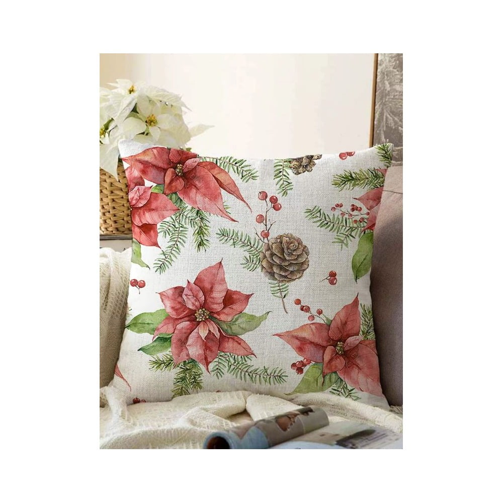 Povlak na polštář s vánočním motivem 43x43 cm – Mila Home