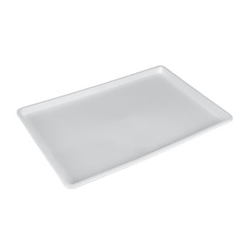 Tavă din plastic metaltex germatex, 45 x 31 cm, alb