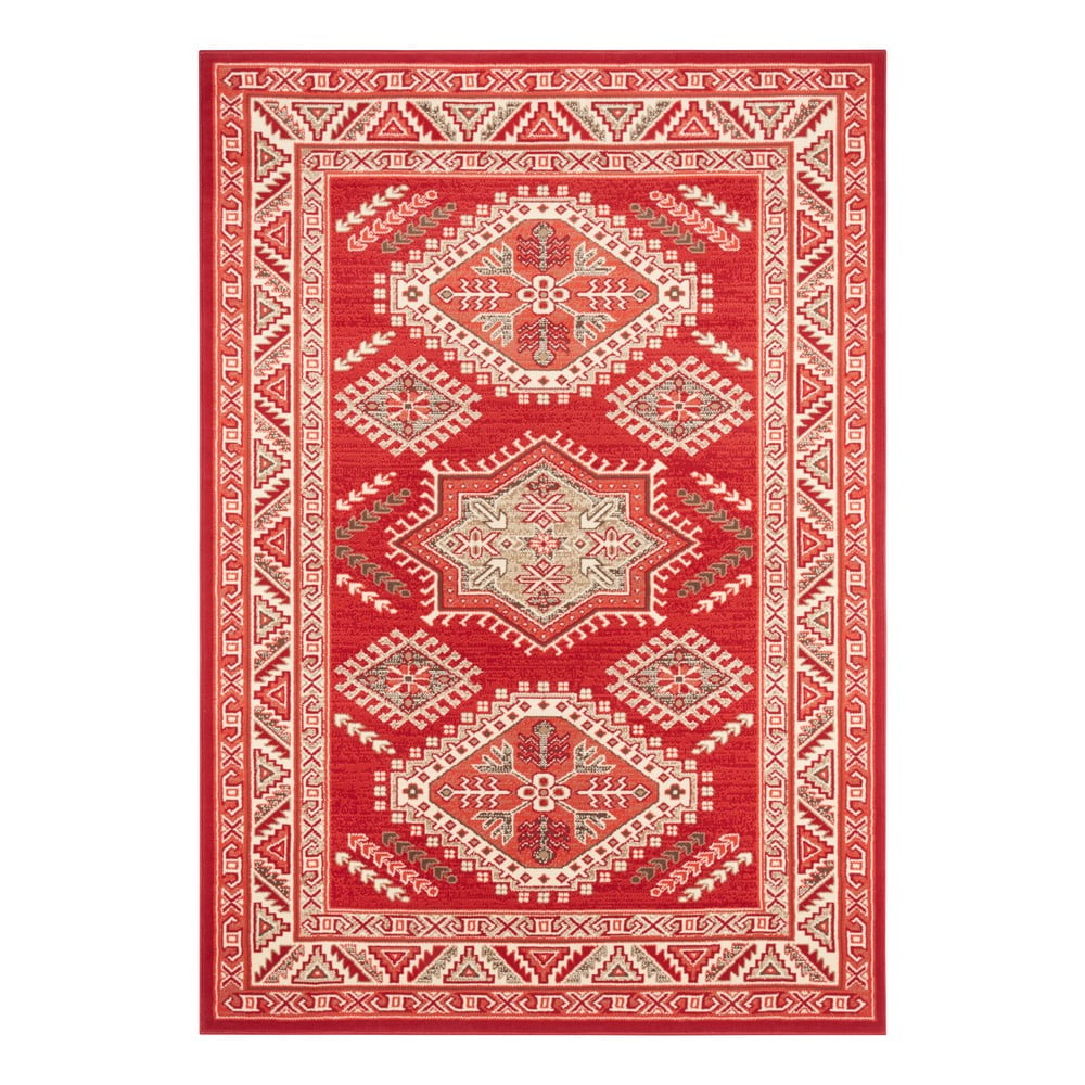 Červený koberec Nouristan Saricha Belutsch, 200 x 290 cm