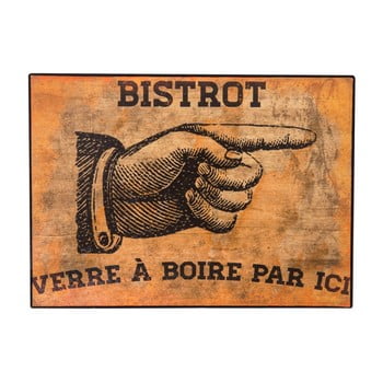 Tăbliță antic line bistro, tablă