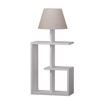 Lampadar homitis saly, alb