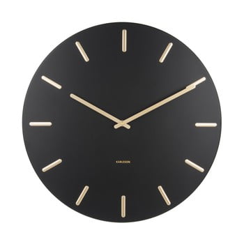 Ceas de perete karlsson charm, negru