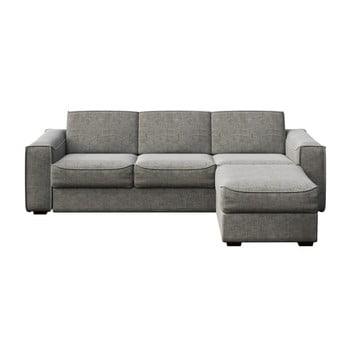 Canapea extensibilă mesonica munro, 288 cm l, gri