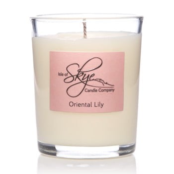 Lumânare cu aromă de trandafir, bergamotă și mandarine Skye Candles Container, timp de ardere 12 ore