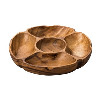 Platou din lemn de salcâm premier housewares socorro