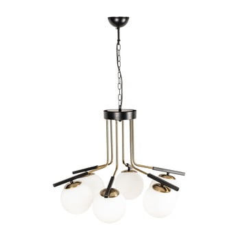 Lustră metalică opviq lights amalia, negru