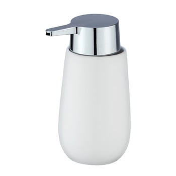 Dozator din ceramică pentru săpun wenko badi, alb