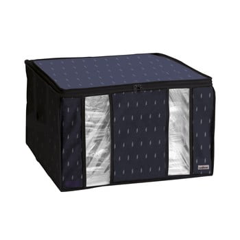 Cutie de depozitare cu vid pentru haine compactor kasuri, 125 l, negru