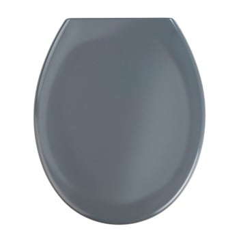 Capac wc wenko premium ottana, 45,2 x 37,6 cm, gri închis