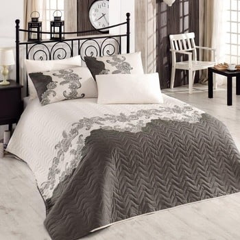 Set cuvertură și fețe de pernă scarlet beige, 200 x 220 cm, bej