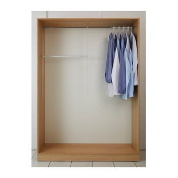 Set 2 tije extensibile pentru haine compactor