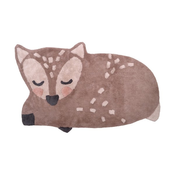 Dětský bavlněný ručně vyrobený koberec Nattiot Little Deer, 70 x 110 cm