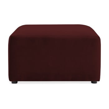 Suport pentru picioare vivonita velvet cube, vișiniu