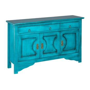 Dulap pentru veselă Evegreen House Credenza, albastru