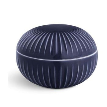 Recipient din porțelan kähler design hammershoi, ⌀ 11,5 cm, albastru închis