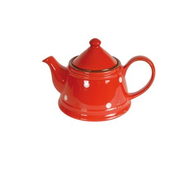 Ceainic din ceramică antic line tea red, 480 ml, roșu
