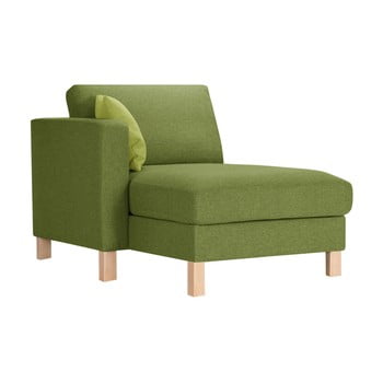 Șezlong cu perne verde deschis stella cadente maison maison canoa, pe partea stângă, verde
