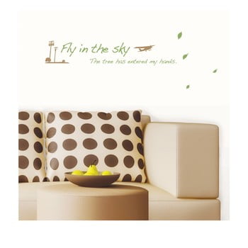 Autocolant ambiance fly in the sky