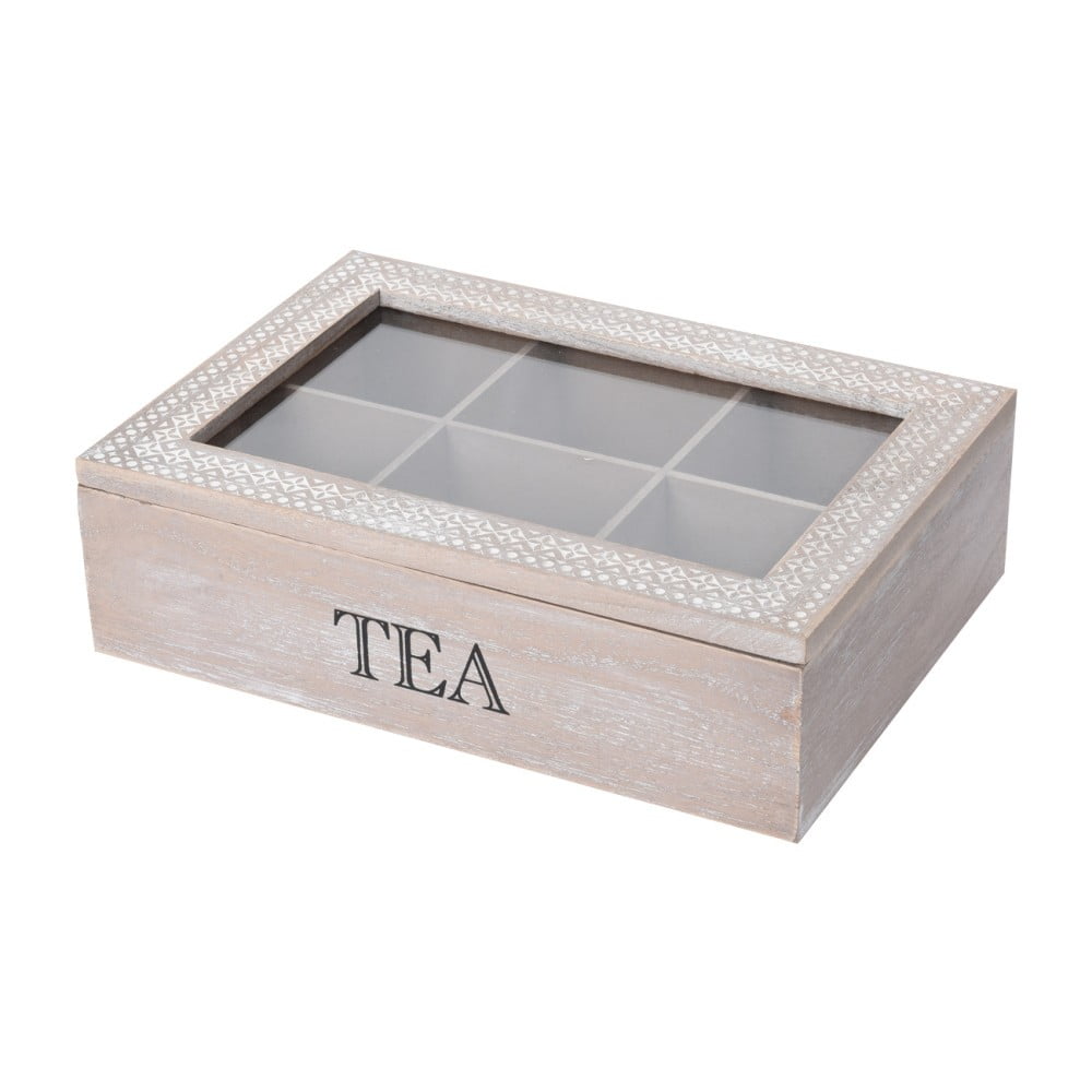 Dřevěný box na čaj Orion Tea