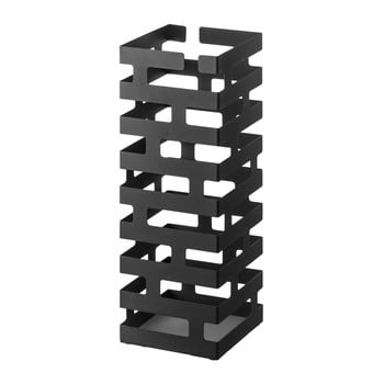 Suport pentru umbrele yamazaki brick, negru