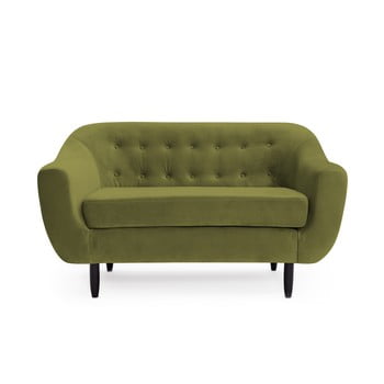 Canapea 2 locuri vivonita laurel olive, verde