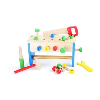 Set unelte din lemn pentru joc legler toolbox