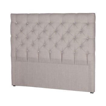 Tăblie pentru pat stella cadente maison pegaz, 160 x 118 cm, gri deschis
