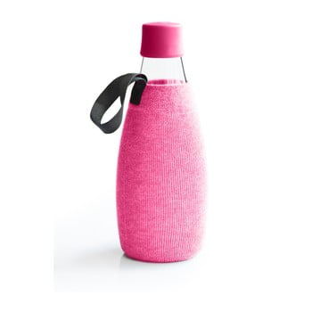 Husă pentru sticlă cu garanție pe viață retap, 800 ml, roz