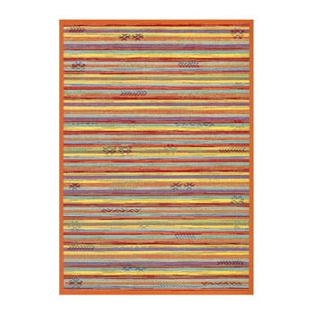Covor reversibil narma liiva multi, 200 x 300 cm, portocaliu
