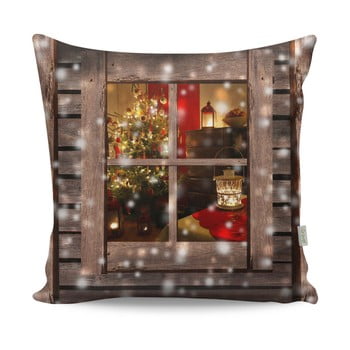 Pernă christmas window, 43x43 cm