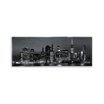 Tablou imprimat pe pânză styler silver city, 152 x 62 cm