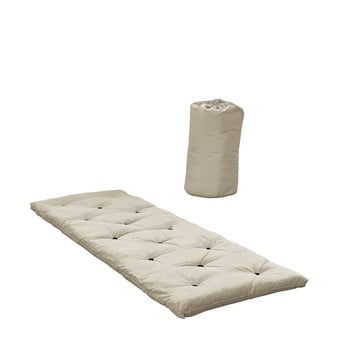 Pat pentru oaspeți tip saltea karup design bed in a bag beige