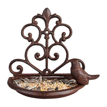 Hrănitor fontă pentru păsări esschert design, lățime 18,3 cm
