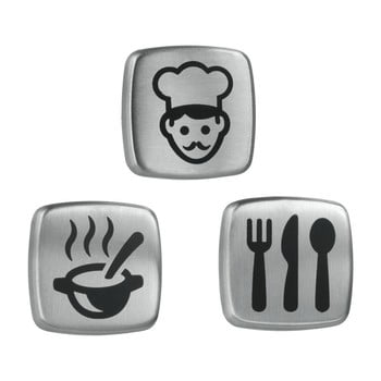 Set de 3 magneți metaltex kitchen